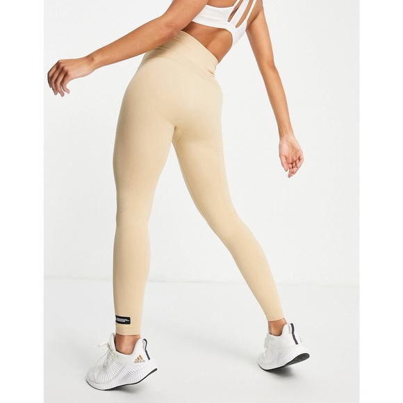 Adidas Formotion Training Sculpt Seamlessly Hazy Beige Tights, Plus Size 4X NWT - Picture 12 of 13